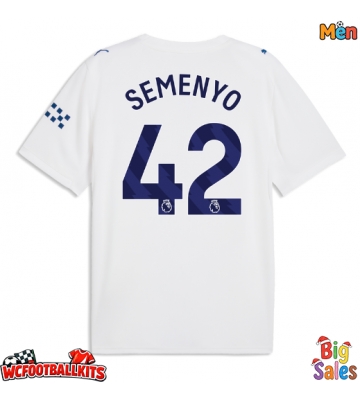 Manchester City Antoine Semenyo #42 Replica Third Stadium Shirt 2026-27 Short Sleeve